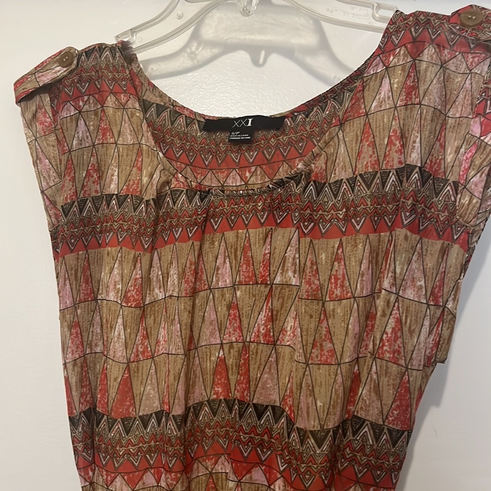 Geometric Patterned Dress